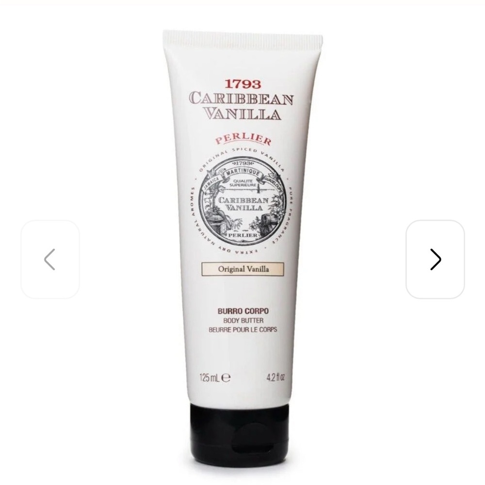 PERLIER Caribbean Vanilla Whipped Body Butter 4.2 oz